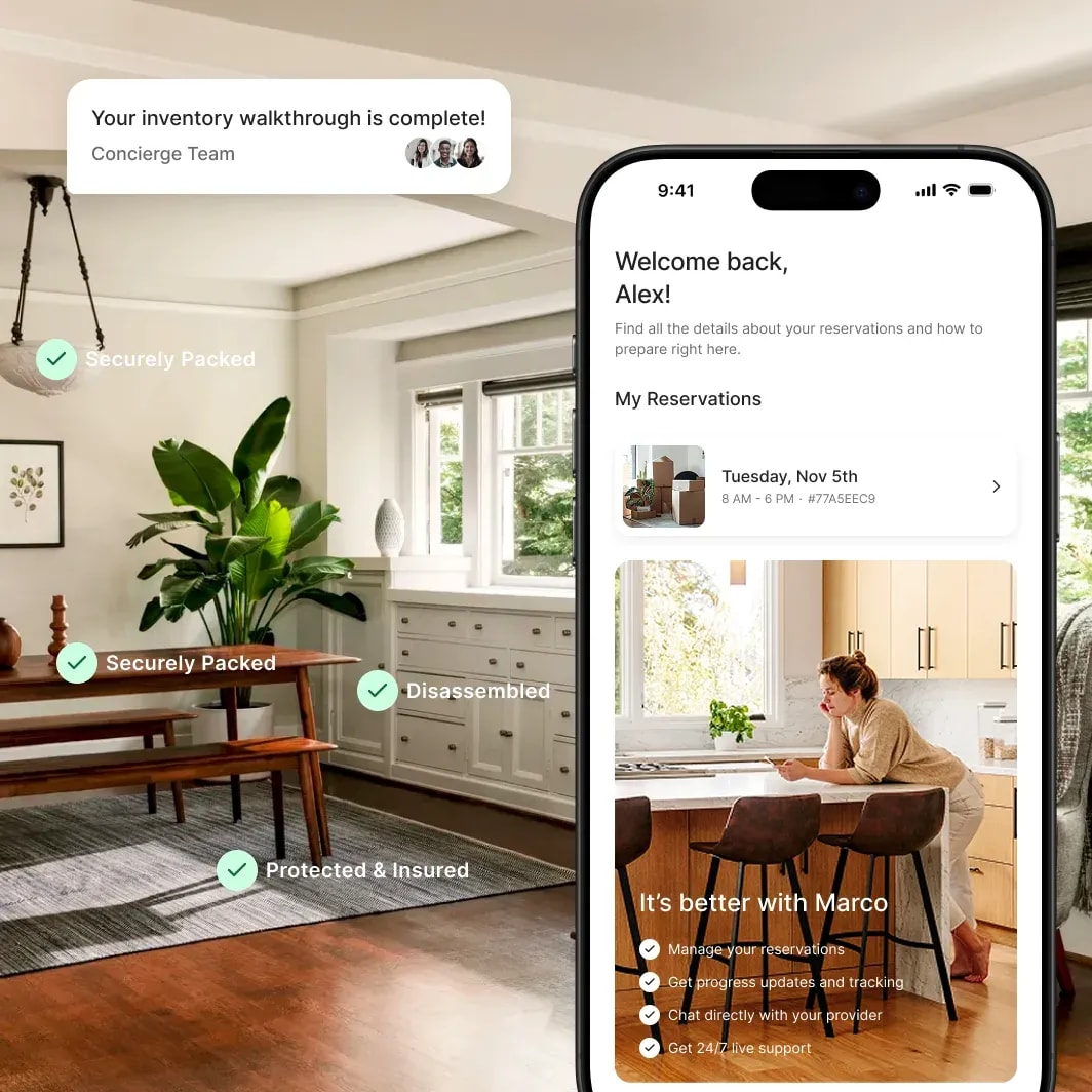 How moving works with Hello Marco